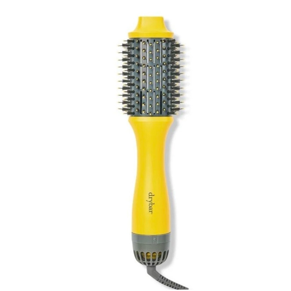 New Drybar Double Shot Hot Blowout Dryer Brush Frizz Control, Smoothing, Volume